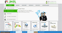 Desktop Screenshot of akelbilisim.com